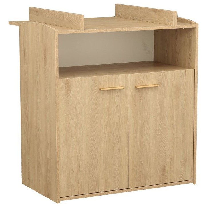 Commode a langer - SAUTHON - Adele - Surface a langer de 53 x 65 cm - Bois