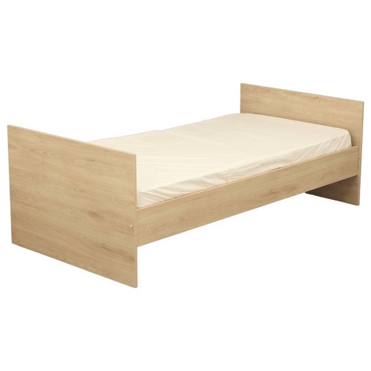 Lit bébé évolutif - 120 x 60 cm - Adele - Matelas inclus - Hetre/creme - SAUTHON Lit bébé évolutif - 120 x 60 cm - Adele - Matelas inclus - Hetre/creme - SAUTHON
