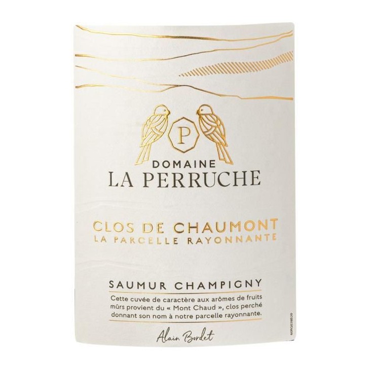 Domaine la Perruche Clos de Chaumont 2023 Saumur Champigny - Vin rouge de la Loire