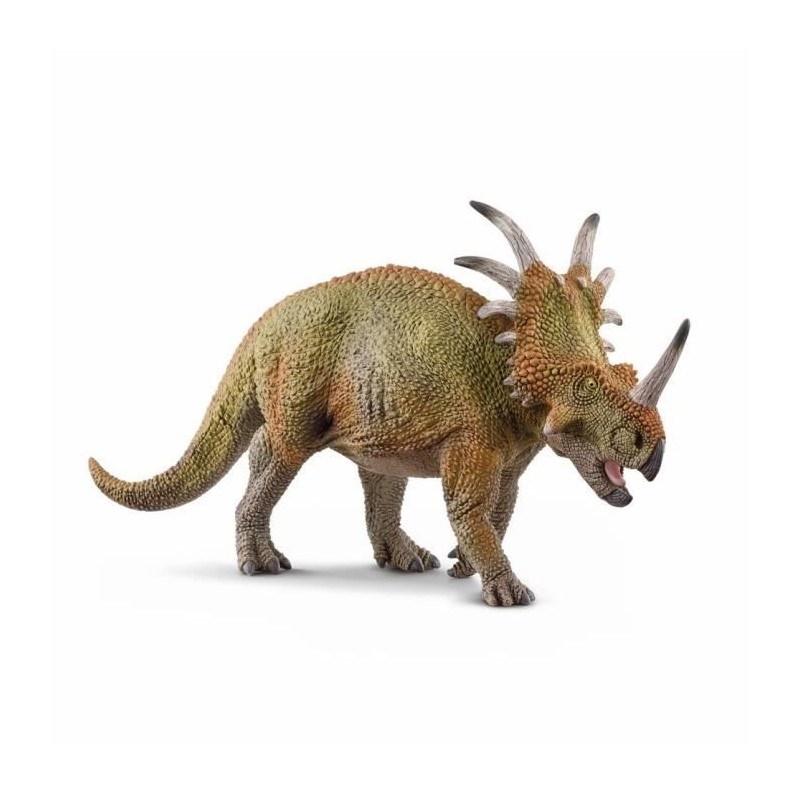 Figurine Styracosaure, avec détails réalistes, jouet inspirant l'ima