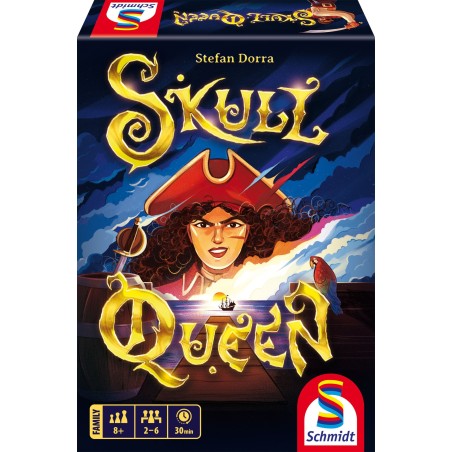 Skull Queen Jeu de cartes - SCHMIDT - 49456 - Multicolore - 2 a 6 joue