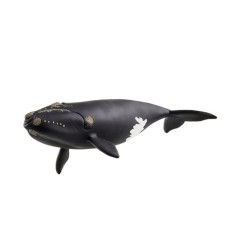 Figurine baleine de l'atlantique, Schleich 14878 Wild Life, des 5 ans