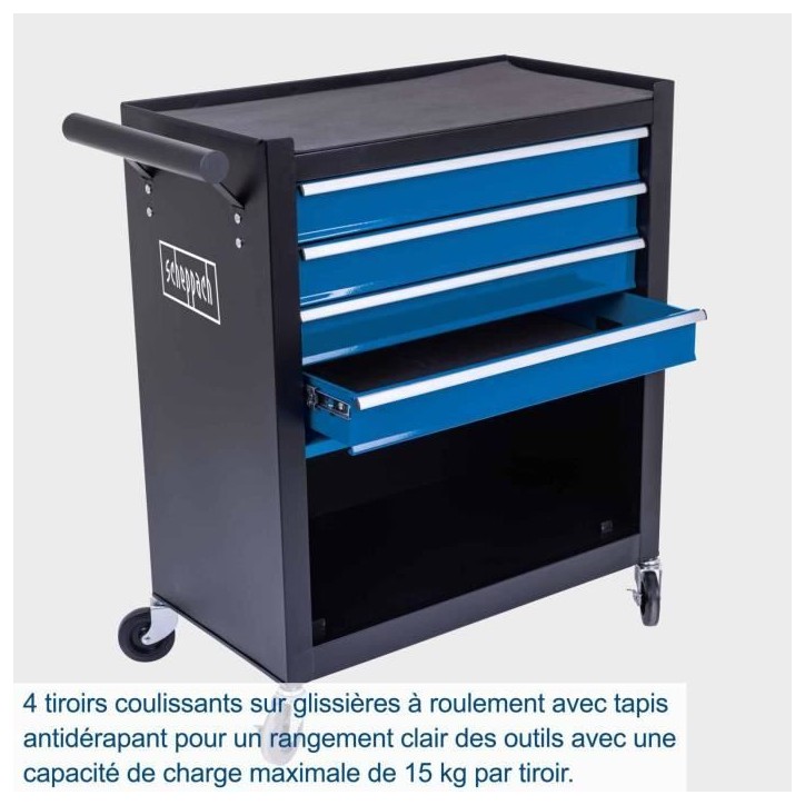 Servante d'atelier vide SCHEPPACH - TW1300 Servante d'atelier vide SCHEPPACH - TW1300