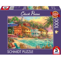 Puzzle 1000 pieces - SCHMIDT - Chuck Pinson - Island Time - Multicolor
