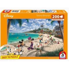 Puzzle - SCHMIDT SPIELE - DISNEY, Mickey & Minnie in Florida - 200 pie