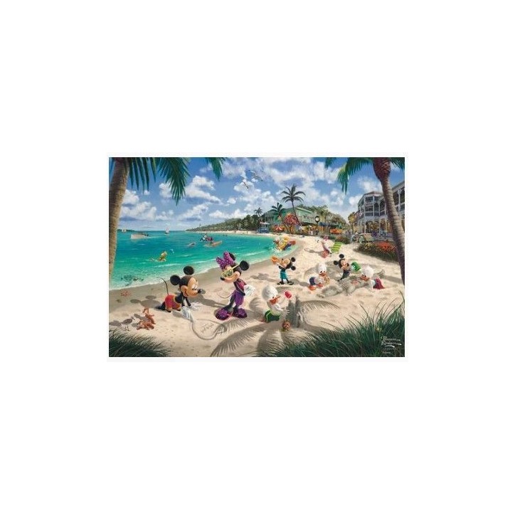 Puzzle - SCHMIDT SPIELE - DISNEY, Mickey & Minnie in Florida - 200 pieces - Des 7 ans Puzzle - SCHMIDT SPIELE - DISNEY, Mickey & Minnie in Florida - 200 pieces - Des 7 ans