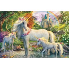 Puzzle - SCHMIDT SPIELE - La licorne et ses poulains - 200 pieces - Des 8 ans