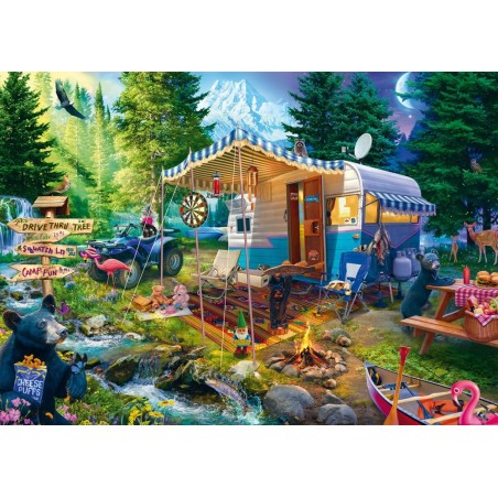 Puzzle - SCHMIDT SPIELE - La caravane dans les montagnes - 1000 pieces - Des 12 ans