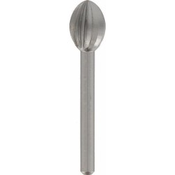 Fraises haute vitesse en acier DREMEL 144 (Ø 7,8mm) pour sculpter et