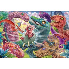 Puzzle - SCHMIDT SPIELE - Petit dino, grandes aventures - 100 pieces - Des 6 ans