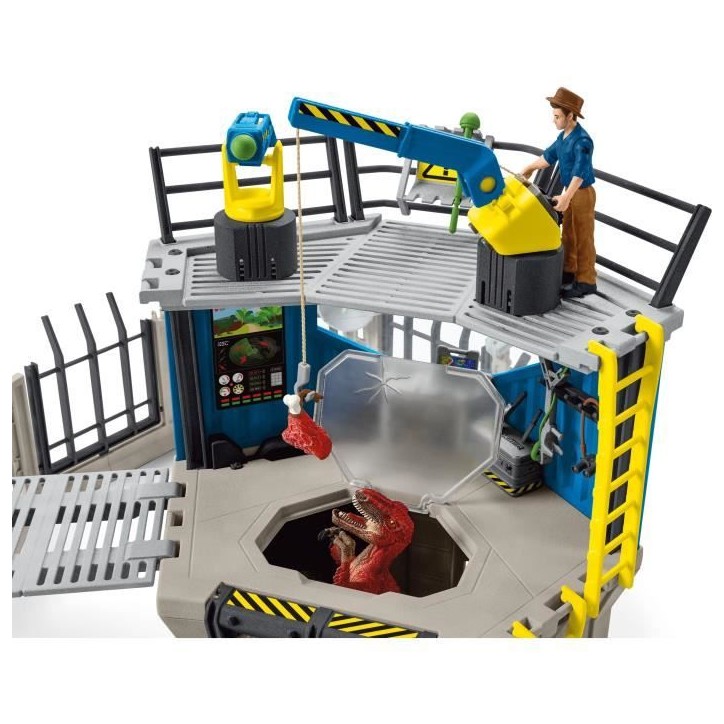 Grande station de recherche Dino, coffret de 72 pieces, jouets, Des 5 ans, Schleich 41462 Dinosaurs Grande station de recherche Dino, coffret de 72 pieces, jouets, Des 5 ans, Schleich 41462 Dinosaurs
