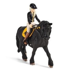 Box avec Tori et Princess, Extension pour écurie schleich avec 26 él