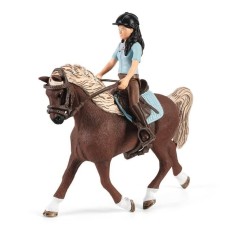 Box de lavage pour chevaux Emily et Luna, coffret schleich avec 19 él
