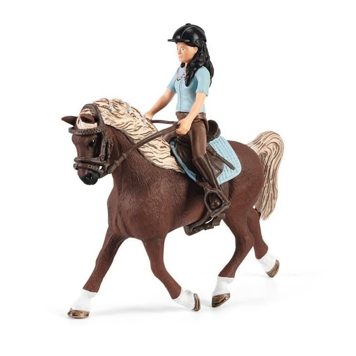 Box de lavage pour chevaux Emily et Luna, coffret schleich avec 19 éléments inclus dont 1 cheval schleich, coffret figurines Box de lavage pour chevaux Emily et Luna, coffret schleich avec 19 éléments inclus dont 1 cheval schleich, coffret figurines