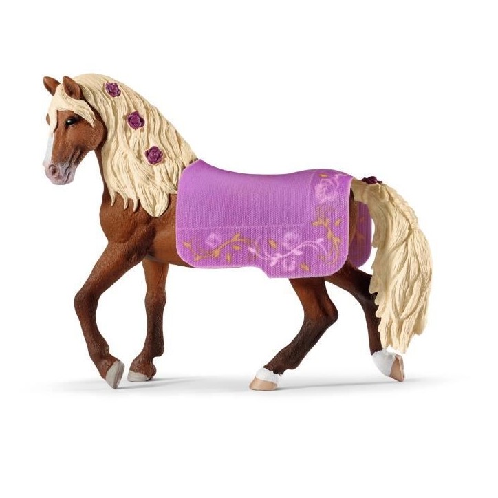Étalon Paso Fino Spectacle équestre, coffret schleich avec 1 cheval schleich et 1 couverture, coffret figurines pour enfants d Étalon Paso Fino Spectacle équestre, coffret schleich avec 1 cheval schleich et 1 couverture, coffret figurines pour enfants d