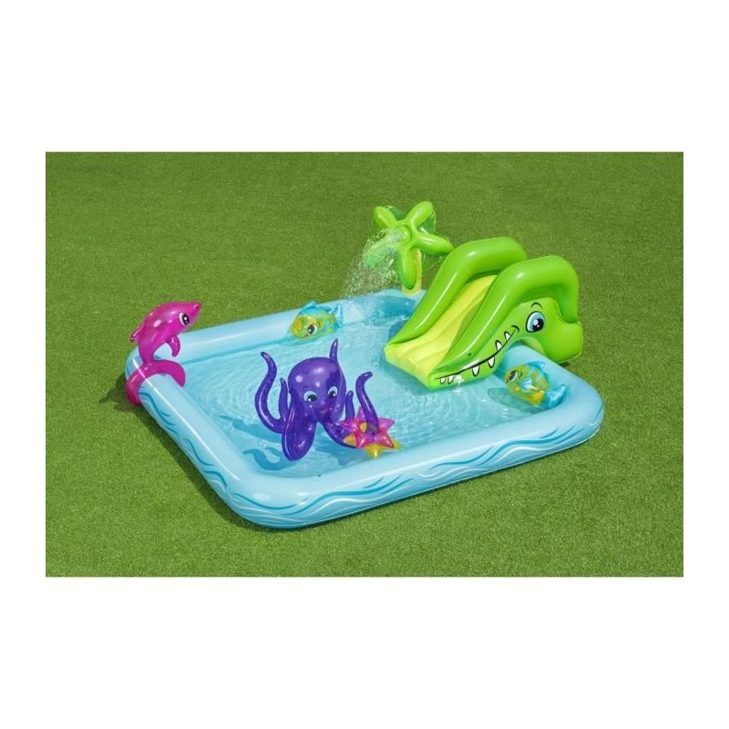 Aire de jeux pataugeoire - BESTWAY - Fantastic Aquarium - 239 x 206 x