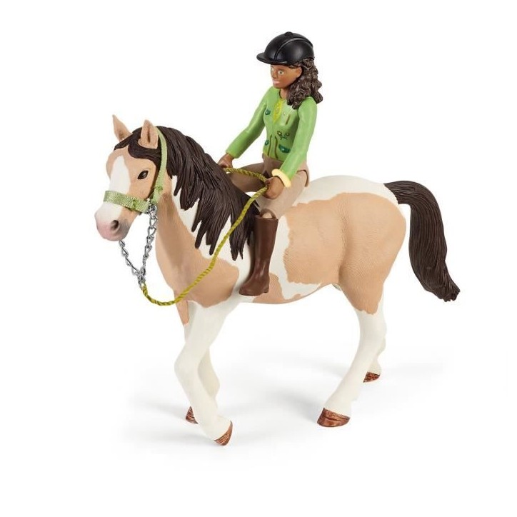 Aventures au camping de Sarah, coffret schleich avec 23 éléments inclus dont 1 cheval schleich et 1 personnage, coffret figuri Aventures au camping de Sarah, coffret schleich avec 23 éléments inclus dont 1 cheval schleich et 1 personnage, coffret figuri