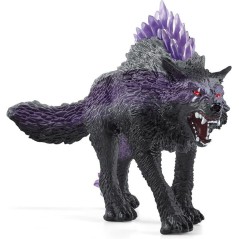 Figurine Loup des Ténebres SCHLEICH Eldrador 42554 - Violet - 14,5 x 5,5 x 9 cm