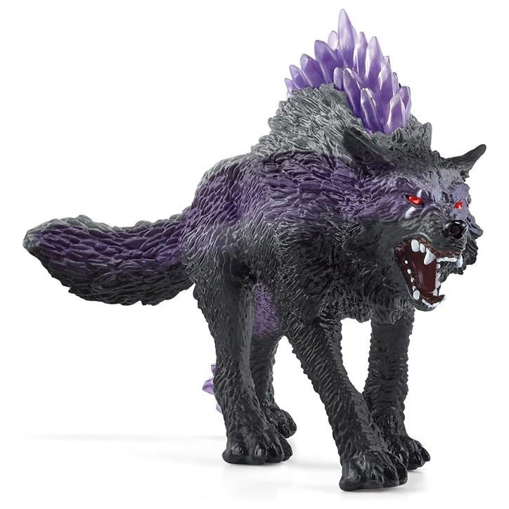 Figurine Loup des Ténebres SCHLEICH Eldrador 42554 - Violet - 14,5 x 5,5 x 9 cm Figurine Loup des Ténebres SCHLEICH Eldrador 42554 - Violet - 14,5 x 5,5 x 9 cm