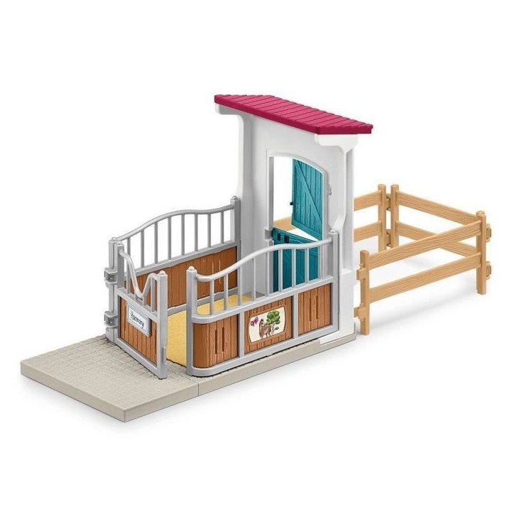 Centre équestre modulable de Lakeside pour chevaux, coffret figurines avec 115 éléments, Schleich 42567 Horse Club Centre équestre modulable de Lakeside pour chevaux, coffret figurines avec 115 éléments, Schleich 42567 Horse Club