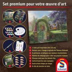 My Art Noble - Kit de peinture Premium - SCHMIDT SPIELE - Cottage aux
