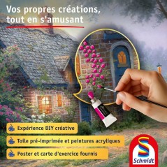 My Art Noble - Kit de peinture Premium - SCHMIDT SPIELE - Cottage au C