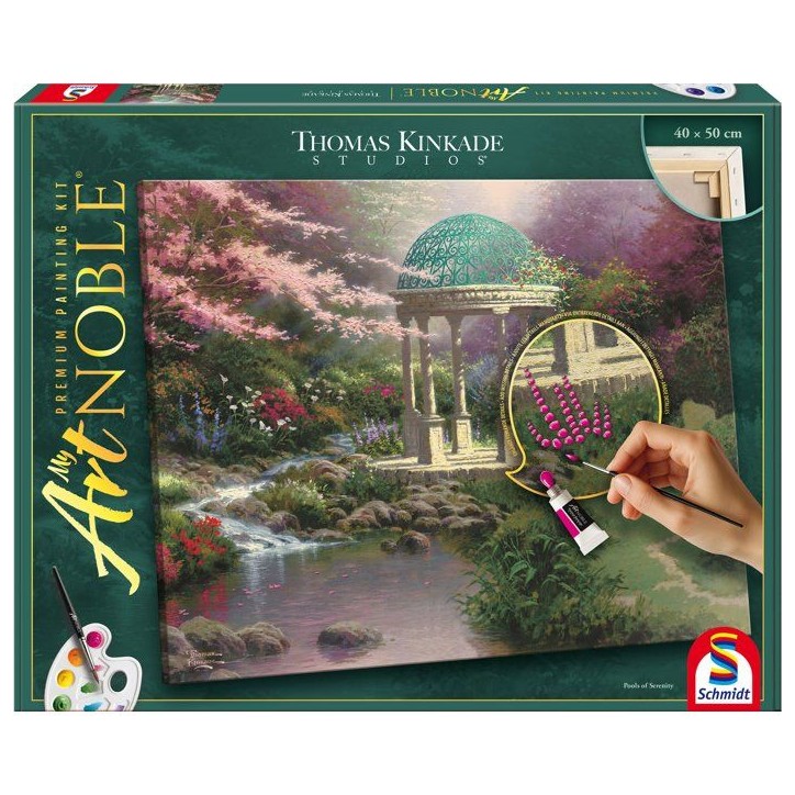 My Art Noble - Kit de peinture Premium - SCHMIDT SPIELE - Fontaine de sérénité - Des 12 ans My Art Noble - Kit de peinture Premium - SCHMIDT SPIELE - Fontaine de sérénité - Des 12 ans