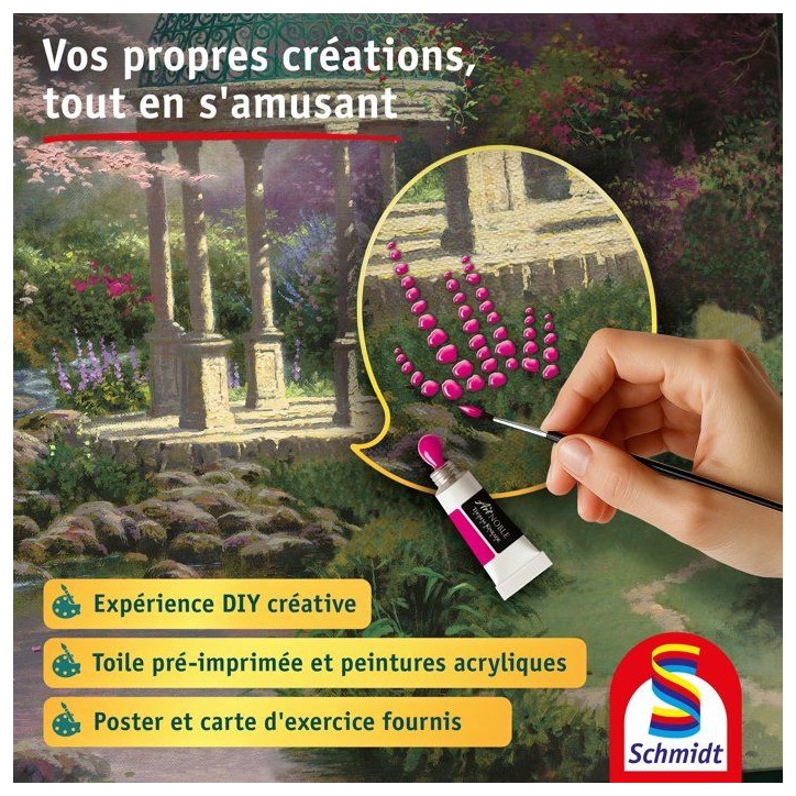 My Art Noble - Kit de peinture Premium - SCHMIDT SPIELE - Fontaine de sérénité - Des 12 ans My Art Noble - Kit de peinture Premium - SCHMIDT SPIELE - Fontaine de sérénité - Des 12 ans
