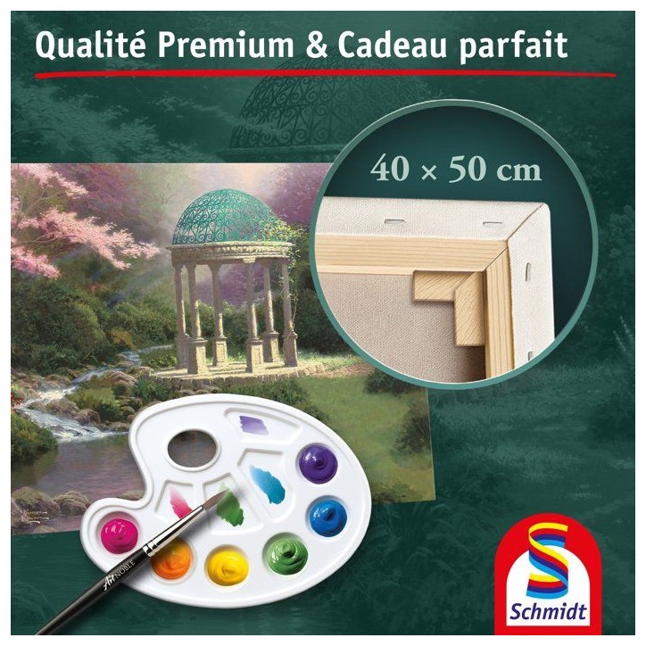 My Art Noble - Kit de peinture Premium - SCHMIDT SPIELE - Fontaine de sérénité - Des 12 ans My Art Noble - Kit de peinture Premium - SCHMIDT SPIELE - Fontaine de sérénité - Des 12 ans