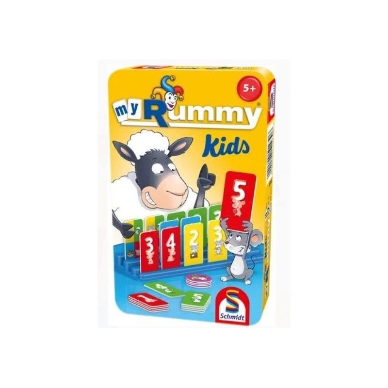 MyRummy Kids - Jeux de Société - SCHMIDT SPIELE - Initiez les enfant