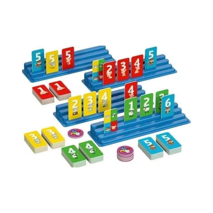 MyRummy Kids - Jeux de Société - SCHMIDT SPIELE - Initiez les enfants au Rami avec cette version adaptée et colorée !