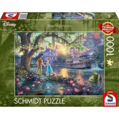 Puzzle - SCHMIDT SPIELE - DISNEY, La princesse et la grenouille - 1000