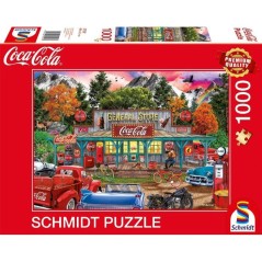 Puzzle - SCHMIDT SPIELE - Magasin Coca Cola - 1000 pieces - Des 12 ans