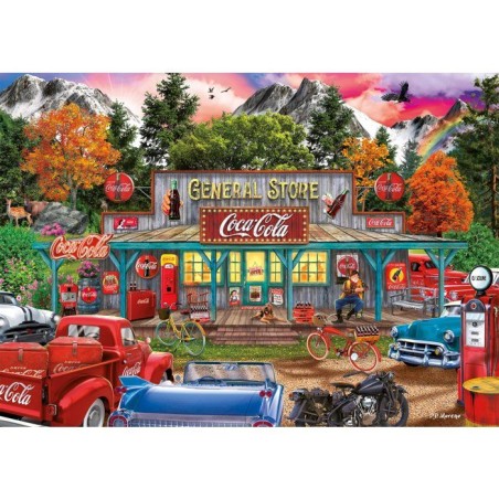 Puzzle - SCHMIDT SPIELE - Magasin Coca Cola - 1000 pieces - Des 12 ans