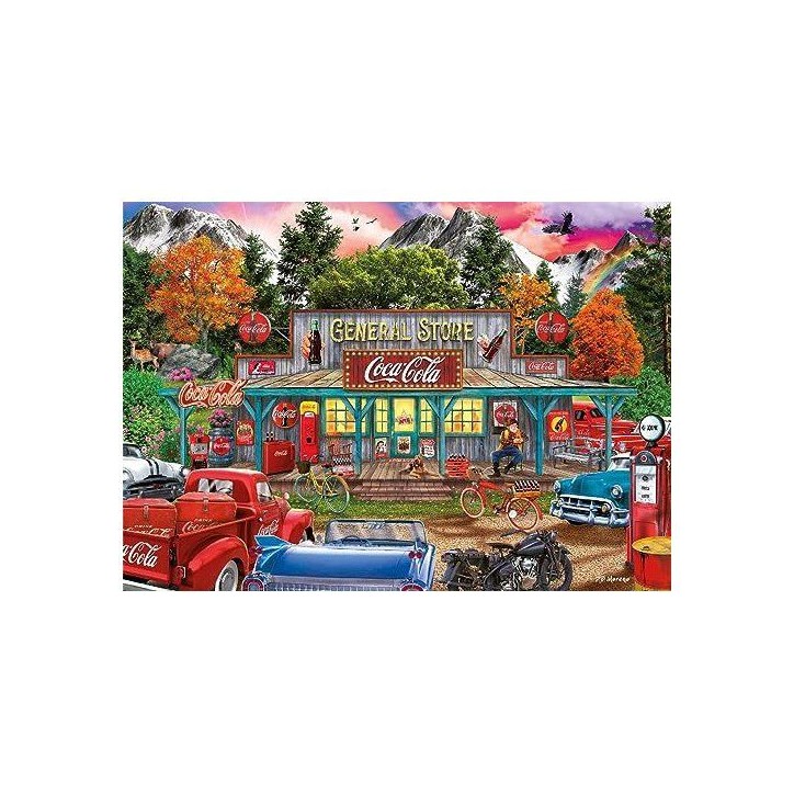Puzzle - SCHMIDT SPIELE - Magasin Coca Cola - 1000 pieces - Des 12 ans Puzzle - SCHMIDT SPIELE - Magasin Coca Cola - 1000 pieces - Des 12 ans