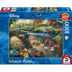 Puzzle - SCHMIDT SPIELE - DISNEY, Alice aux pays des merveilles - 1000 pieces - Des 12 ans