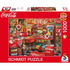 Puzzle - SCHMIDT SPIELE - Coca Cola Nostalgie - 1000 pieces - Des 14 a