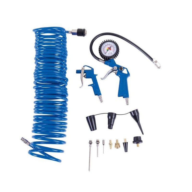 Accessoires pneumatiques Set de 14 accessoires Scheppach