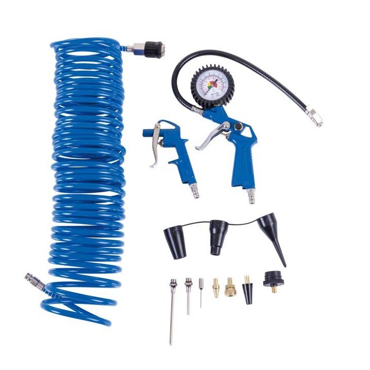 Accessoires pneumatiques Set de 14 accessoires Scheppach