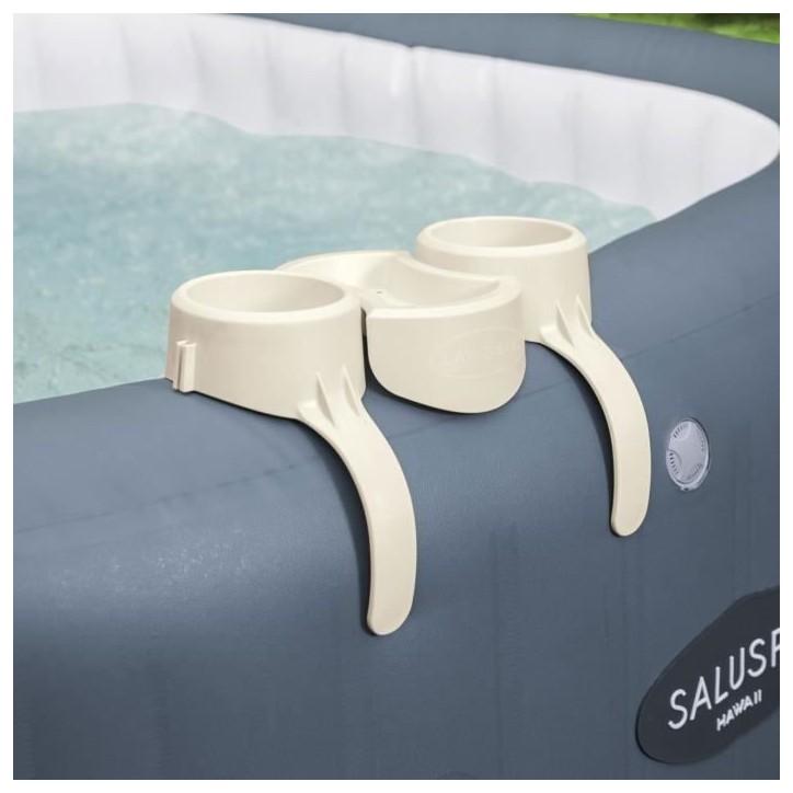 Porte-Boisson pour Lay-Z-Spa - BESTWAY - Compatible tous Lay-Z-Spa sauf Vancouver et Helsinki - Gris Porte-Boisson pour Lay-Z-Spa - BESTWAY - Compatible tous Lay-Z-Spa sauf Vancouver et Helsinki - Gris