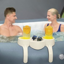 Porte-Boisson pour Lay-Z-Spa - BESTWAY - Compatible tous Lay-Z-Spa sau