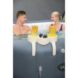 Porte-Boisson pour Lay-Z-Spa - BESTWAY - Compatible tous Lay-Z-Spa sau