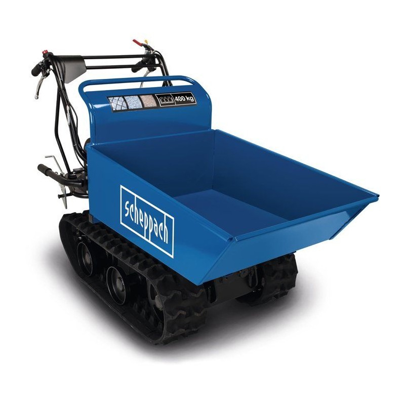 Benne basculante motorisée SCHEPPACH DP4500 charge max. 400kg - 5,6CV