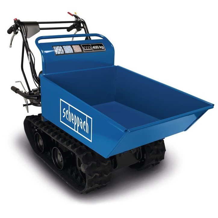 Benne basculante motorisée SCHEPPACH DP4500 charge max. 400kg - 5,6CV - 196 cm³