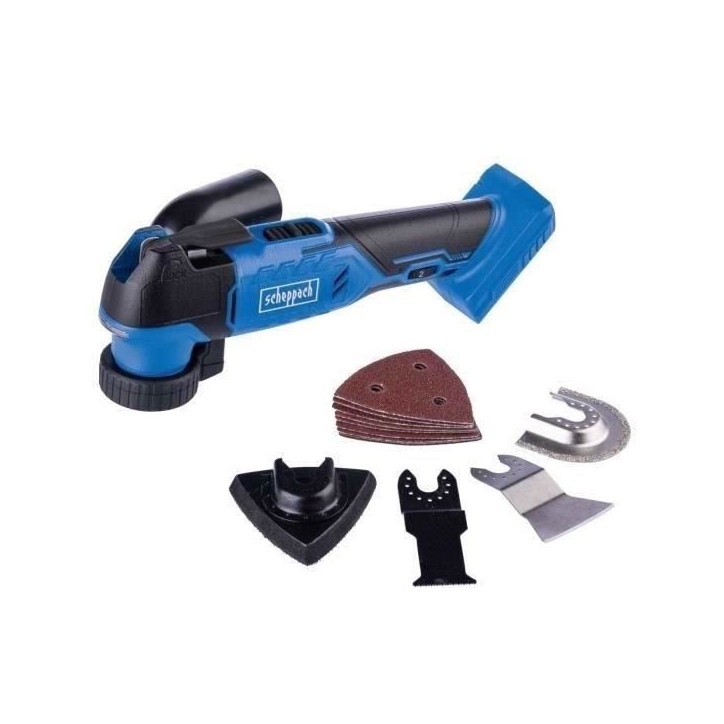 Outil multifonctions sans fil C-MT40-X - pour scier, couper, racler, poncer - SCHEPPACH - sans batterie ni chargeur Outil multifonctions sans fil C-MT40-X - pour scier, couper, racler, poncer - SCHEPPACH - sans batterie ni chargeur