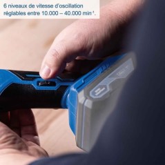 Outil multifonctions sans fil C-MT40-X - pour scier, couper, racler, p