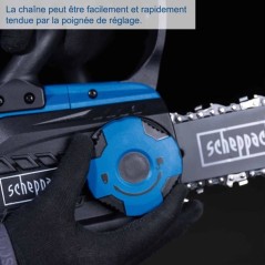 Tronçonneuse sans fil SCHEPPACH - C-CS254-X SET S - Coupe 25,4 cm - B