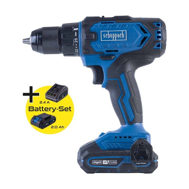 Perceuse visseuse sans fil C-DD45-X - 45 Nm mandrin 13mm - SCHEPPACH 2