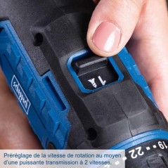 Perceuse visseuse sans fil C-DD45-X - 45 Nm mandrin 13mm - SCHEPPACH 2