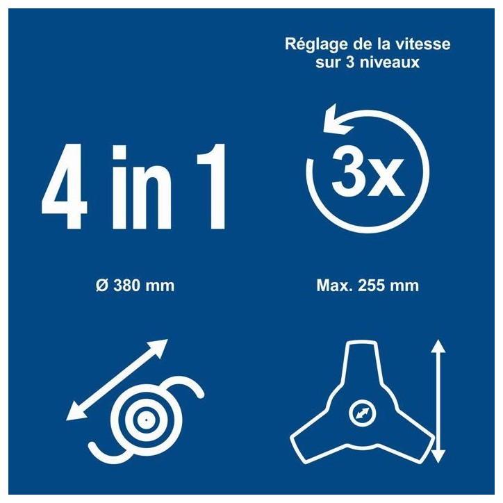 Outil multifonction 4 en 1 sans fil SCHEPPACH - BC-MFH400-X - SET S2.5 2 batteries 20V + chargeur Outil multifonction 4 en 1 sans fil SCHEPPACH - BC-MFH400-X - SET S2.5 2 batteries 20V + chargeur